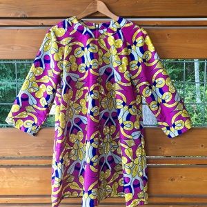 OULA Company Colorful African-Inspired Kimono Top